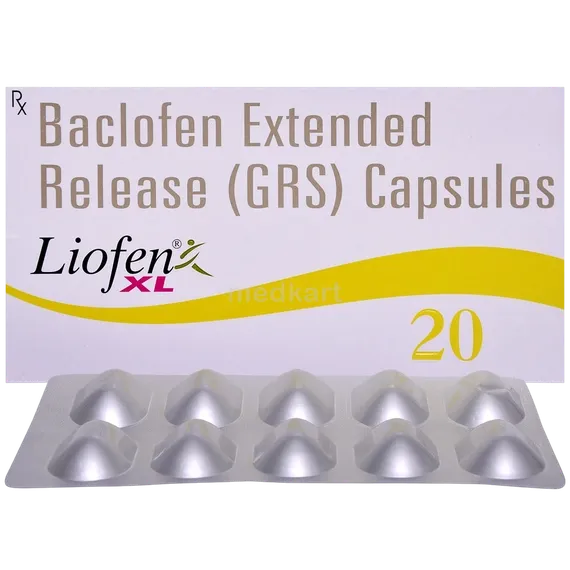 liofen xl 20mg capsule 10's
